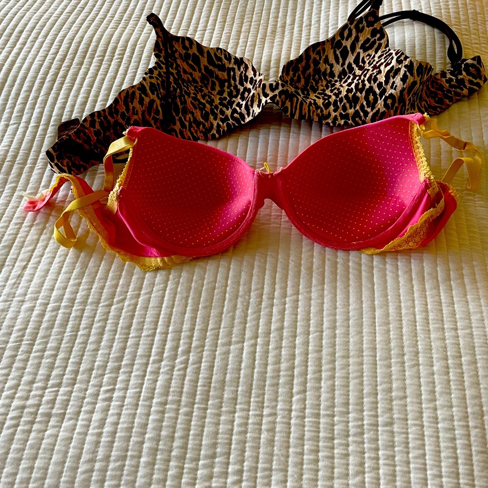Bra set..1 Victoria Secret 34C …1 department store